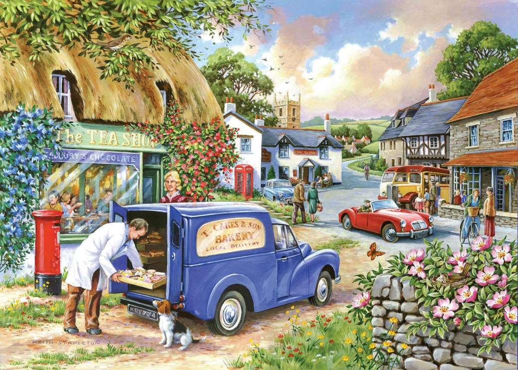 Country Village puzzle online