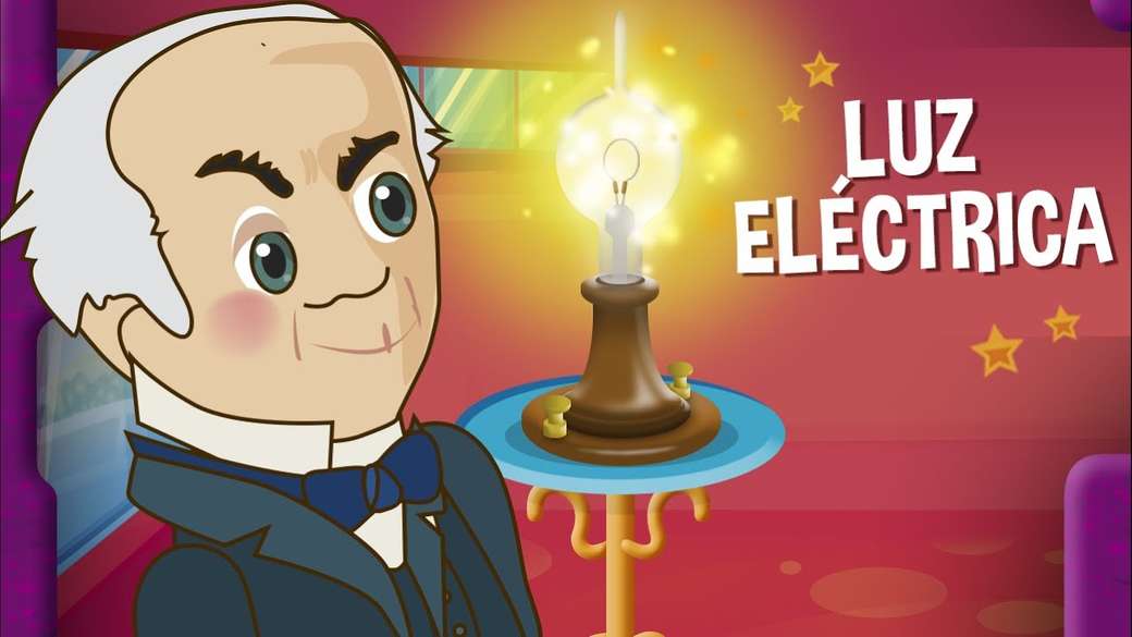 A lâmpada - Thomas Alva Edison quebra-cabeça online