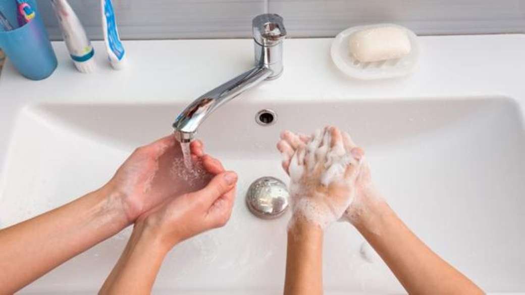 myć ręce puzzle online
