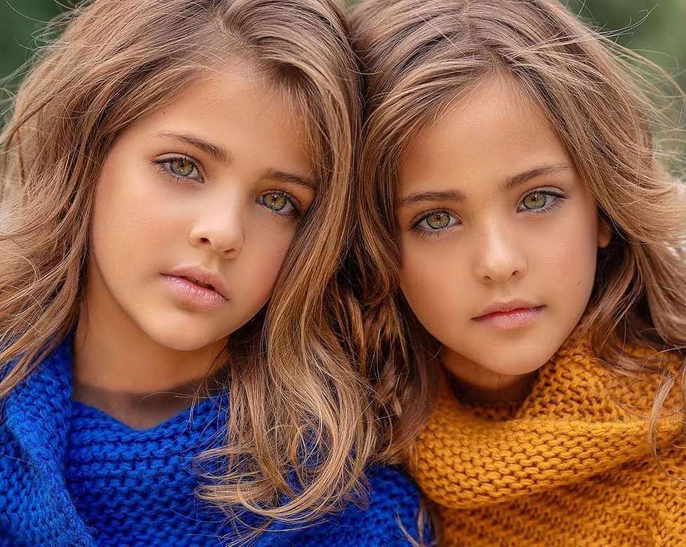 najpiękniejsze bliźniaczki puzzle online