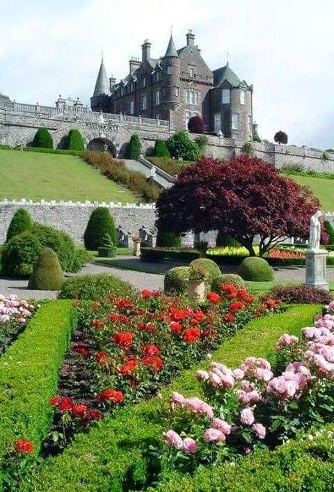 Zamek Drummond, Perthshire, Szkocja puzzle online