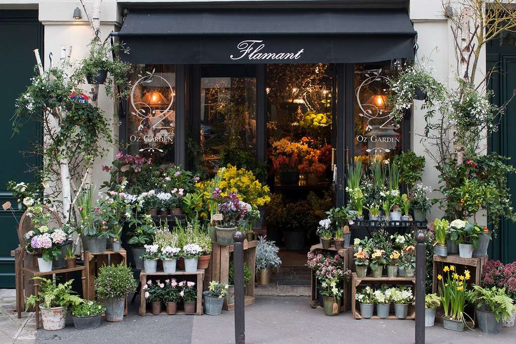 Kwiaciarnia w Paryżu puzzle online