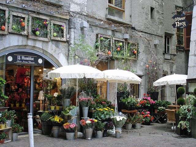 Blomsterbutik i Paris pussel
