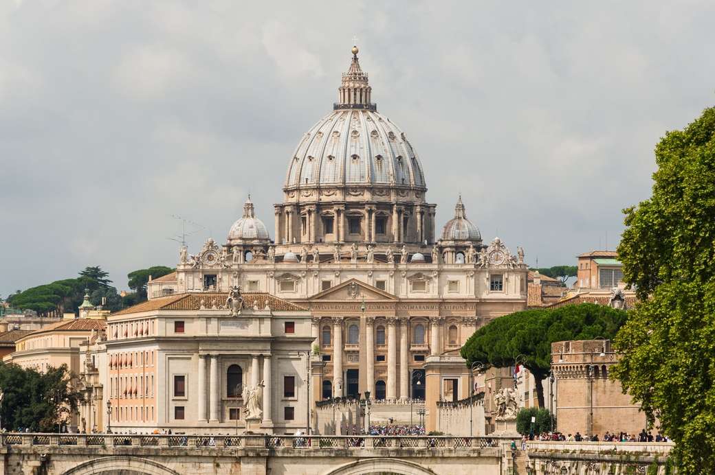 Bazylika św. Piotra na Wzgórzu Watykańskim puzzle online