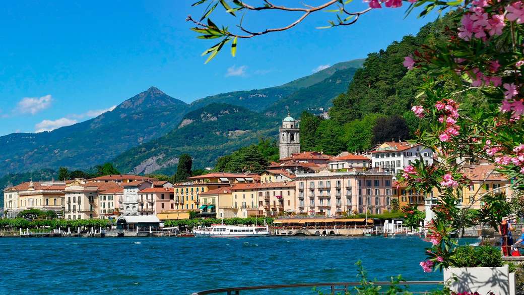 Bellagio nad jeziorem Como puzzle online