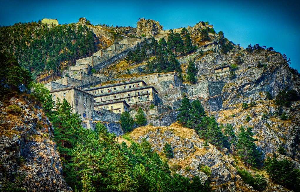 Fort Fenestrelle Val Chisone Prowincja Turyn puzzle online