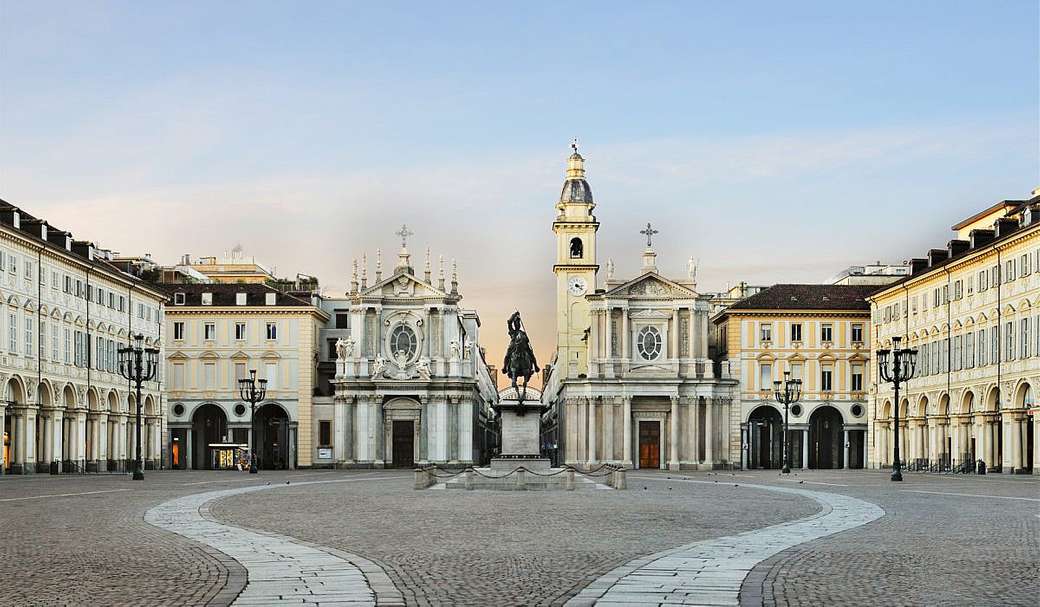 Turyn Piazza San Carlo puzzle online