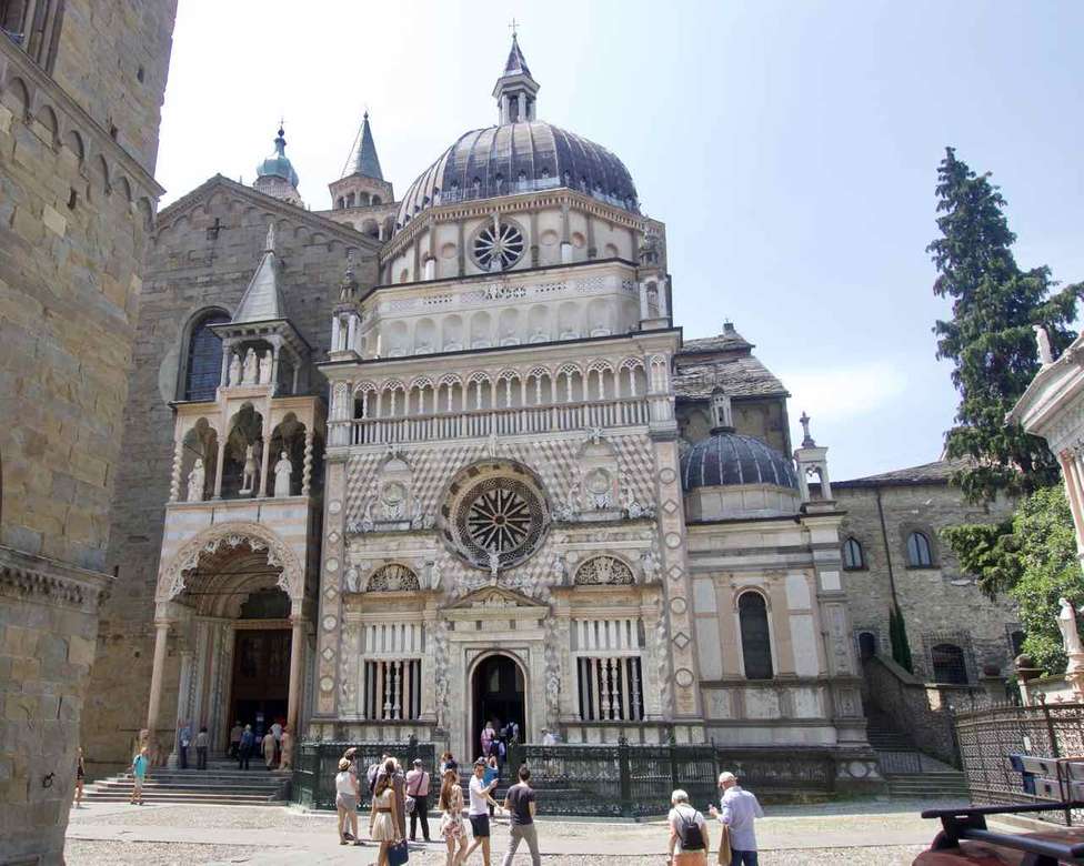 Bazylika Santa Maria Maggiore w Bergamo, Lombardia puzzle online