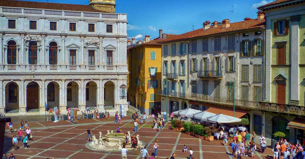 Bergamo, centrum Lombardii puzzle online