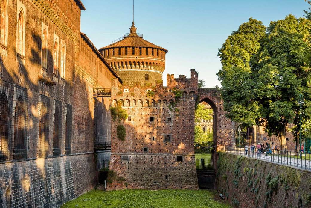 Milan Castello Sforzesco puzzle online