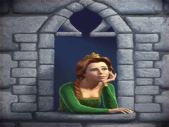 p jak księżniczka Fiona puzzle online