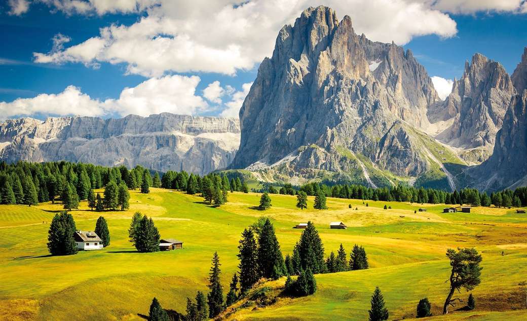Dolomity w Południowym Tyrolu puzzle online