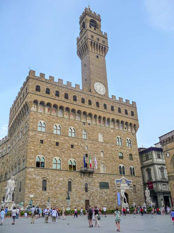 Florencja Palazzo Vecchio Toskania puzzle online