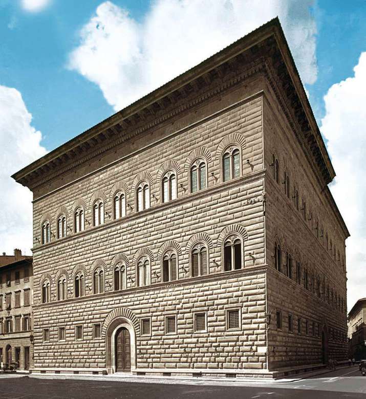 Florencja Palazzo Strozzi Toskania puzzle online