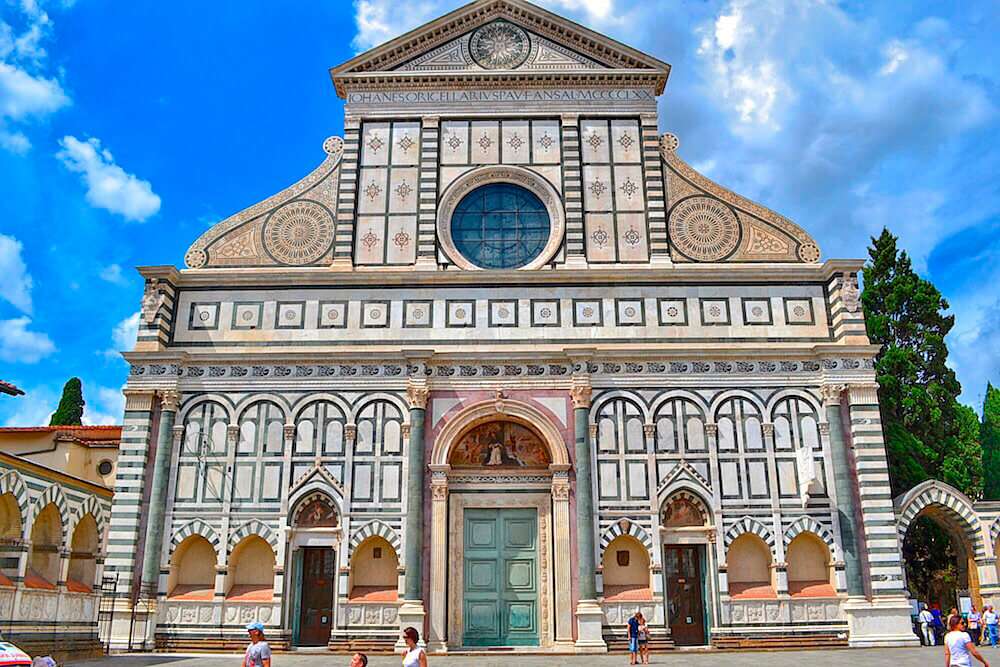 Florencja Santa Maria Novella Toskania puzzle online