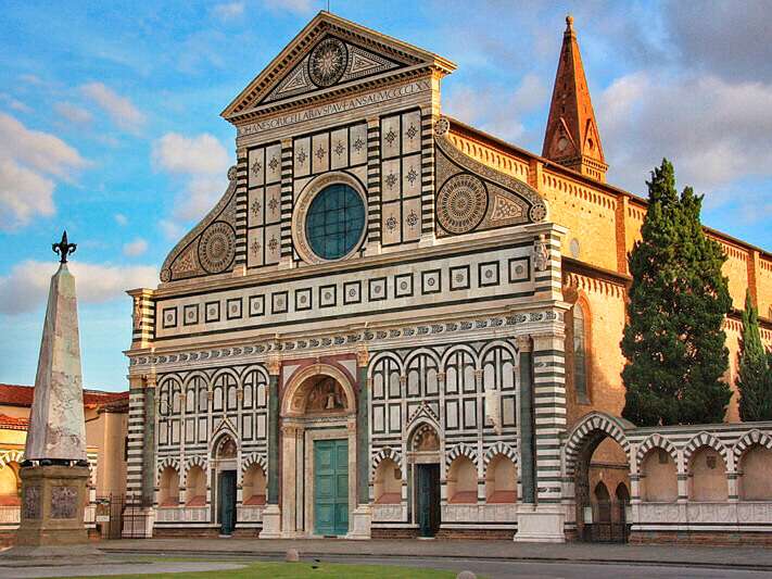Florencja Santa Maria Novella Toskania puzzle online