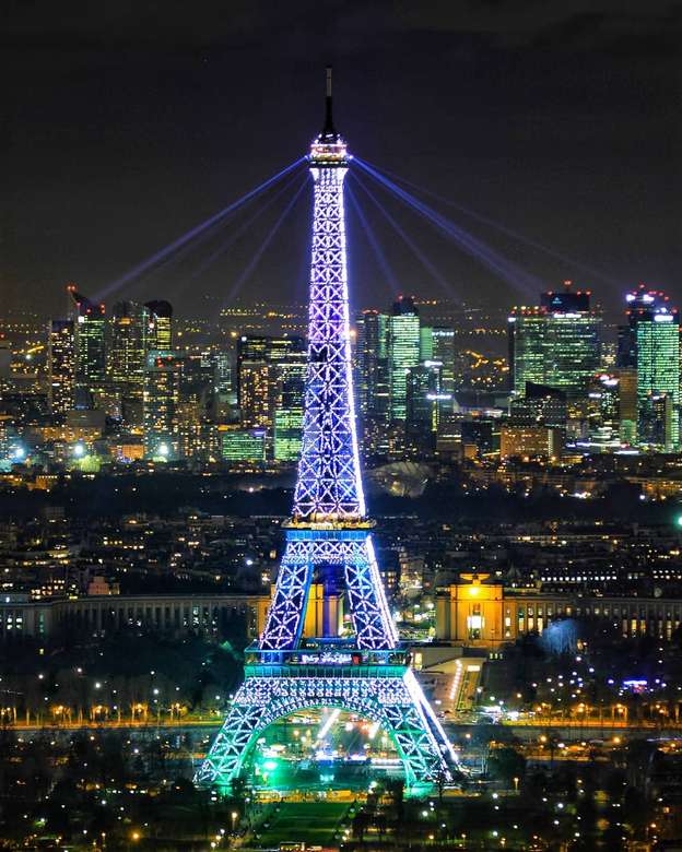 wieża paryska puzzle online