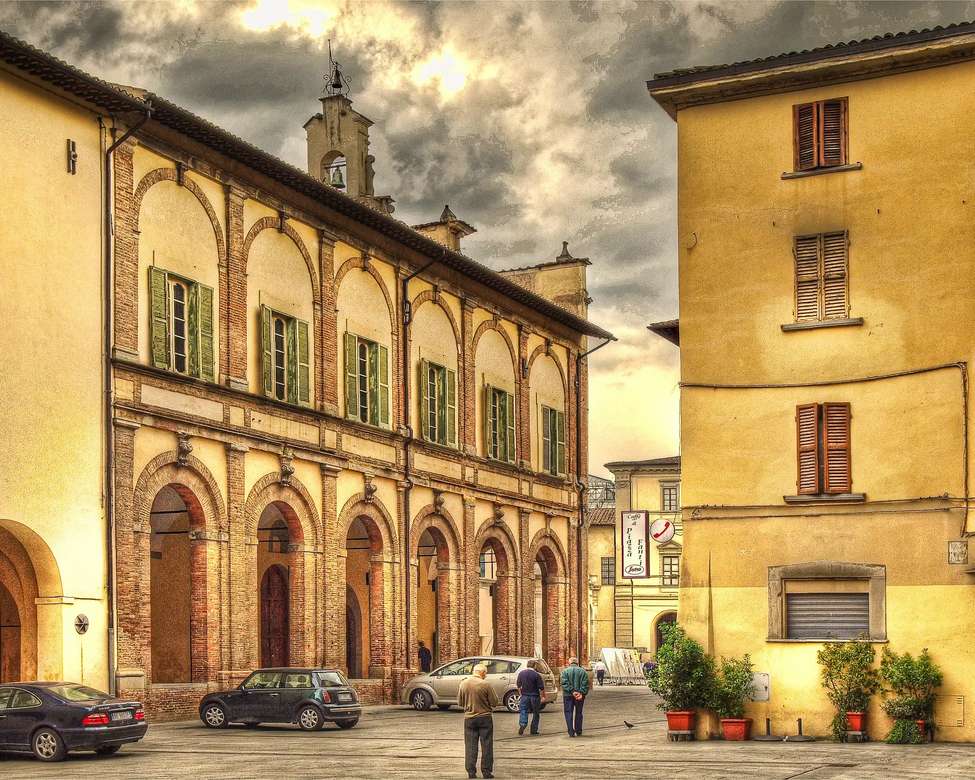 Citta di Castello Umbria Włochy puzzle online