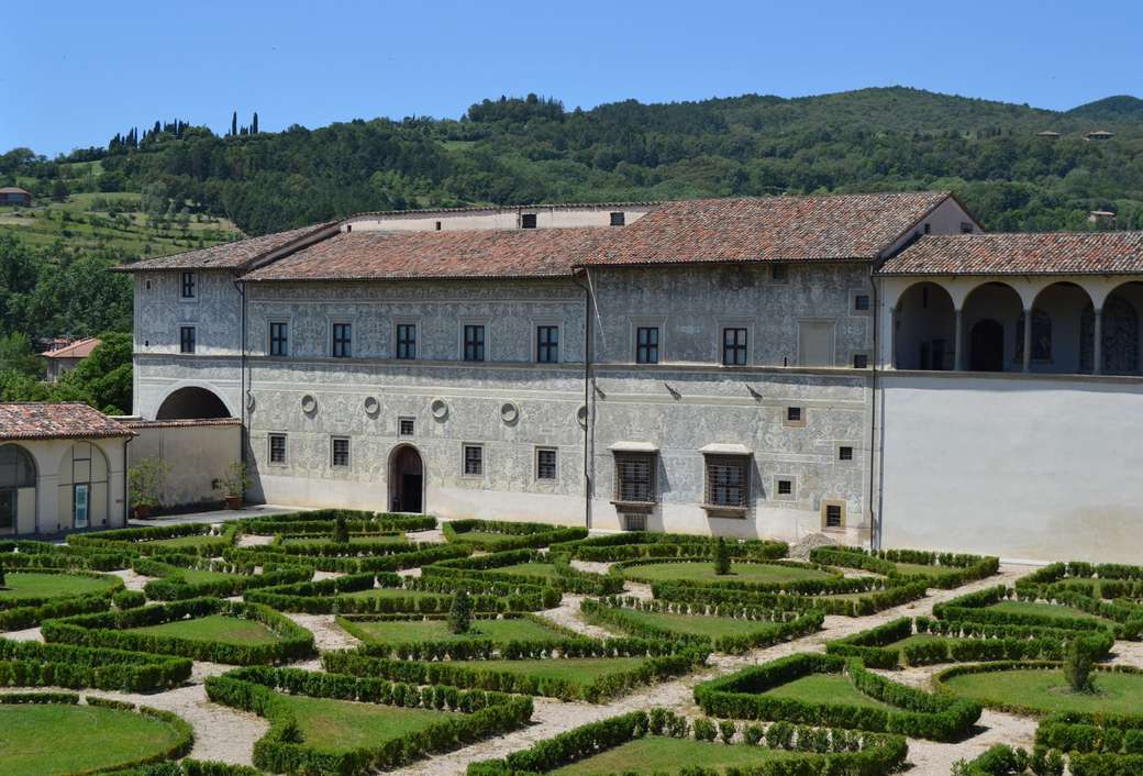 Citta di Castello Palazzo Vitelli Umbria Włochy puzzle online