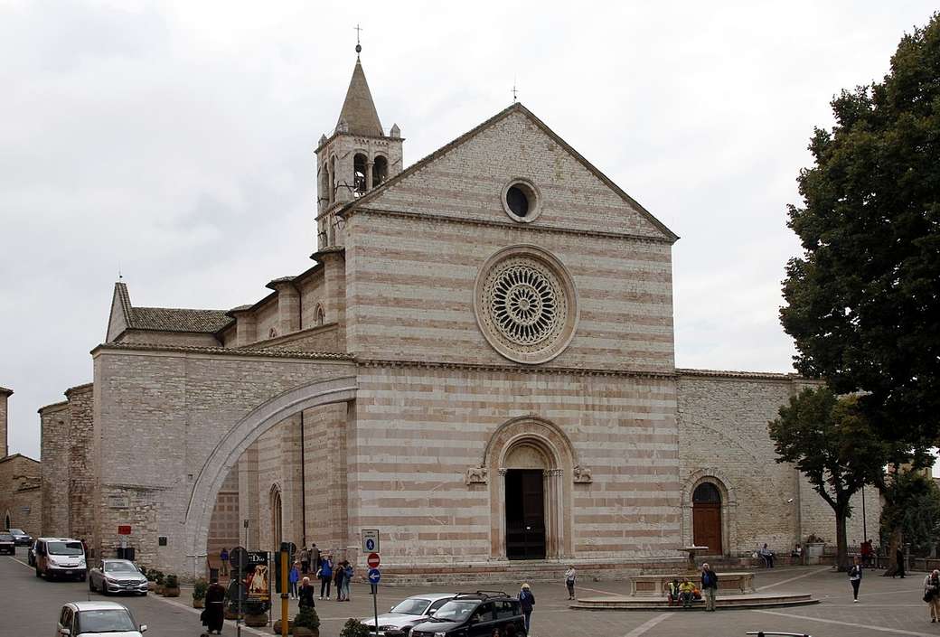 Asyż Santa Chiara Umbria, Włochy puzzle online
