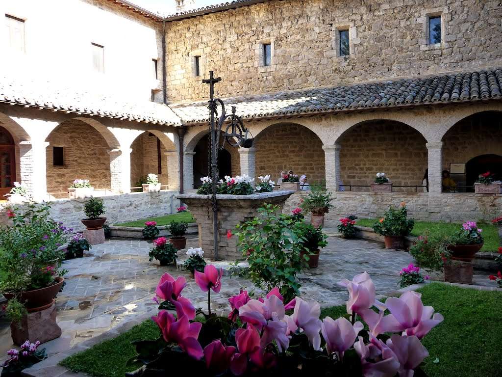 Klasztor w Asyżu San Damiano w Umbrii puzzle online