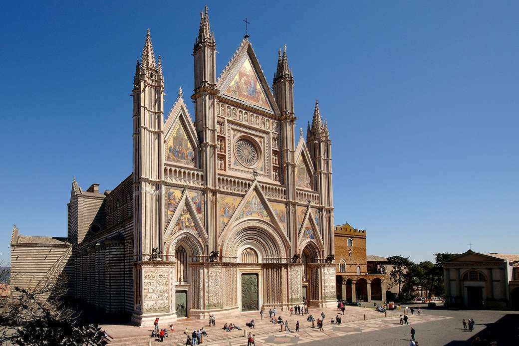 Katedra w Orvieto w Umbrii puzzle online