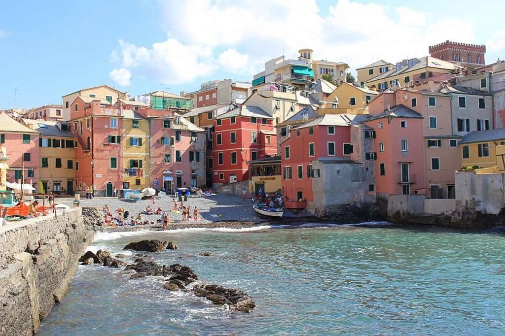 Genoa Bay Liguria Włochy puzzle online