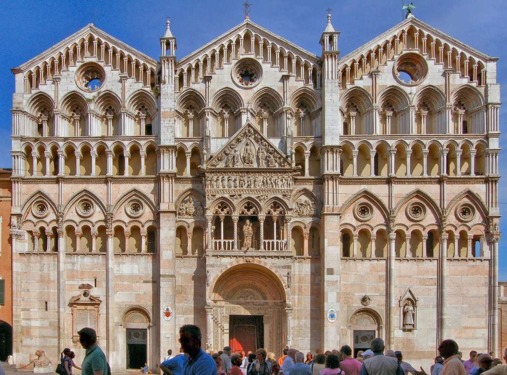 Katedra Ferrara di San Giorgio Emilia Romagna puzzle online