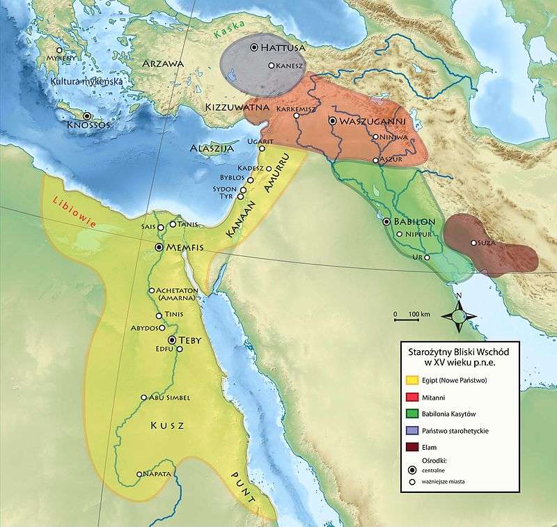 Państwa Starożytnego Wschodu puzzle online