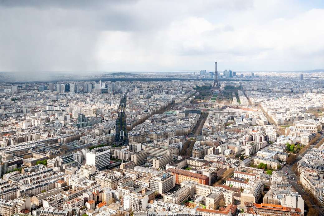 Widok na Paryż z wieży Montparnasse. puzzle online