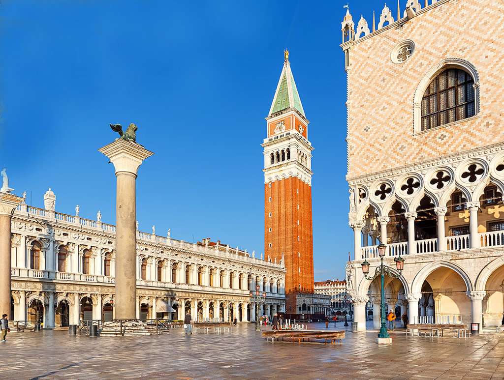 Piazza San Marco z Campanile Venice puzzle online