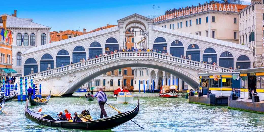 Most Rialto w Wenecji puzzle online