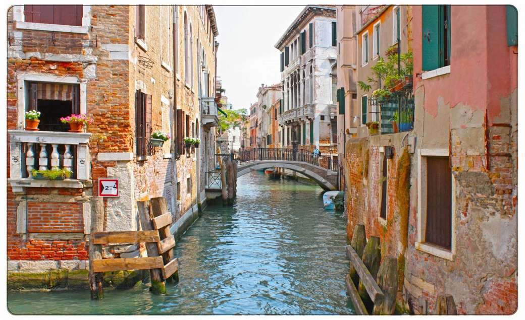 Kanały i mosty w Wenecji puzzle online