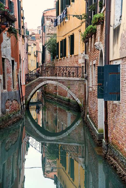 Kanały i mosty w Wenecji puzzle online