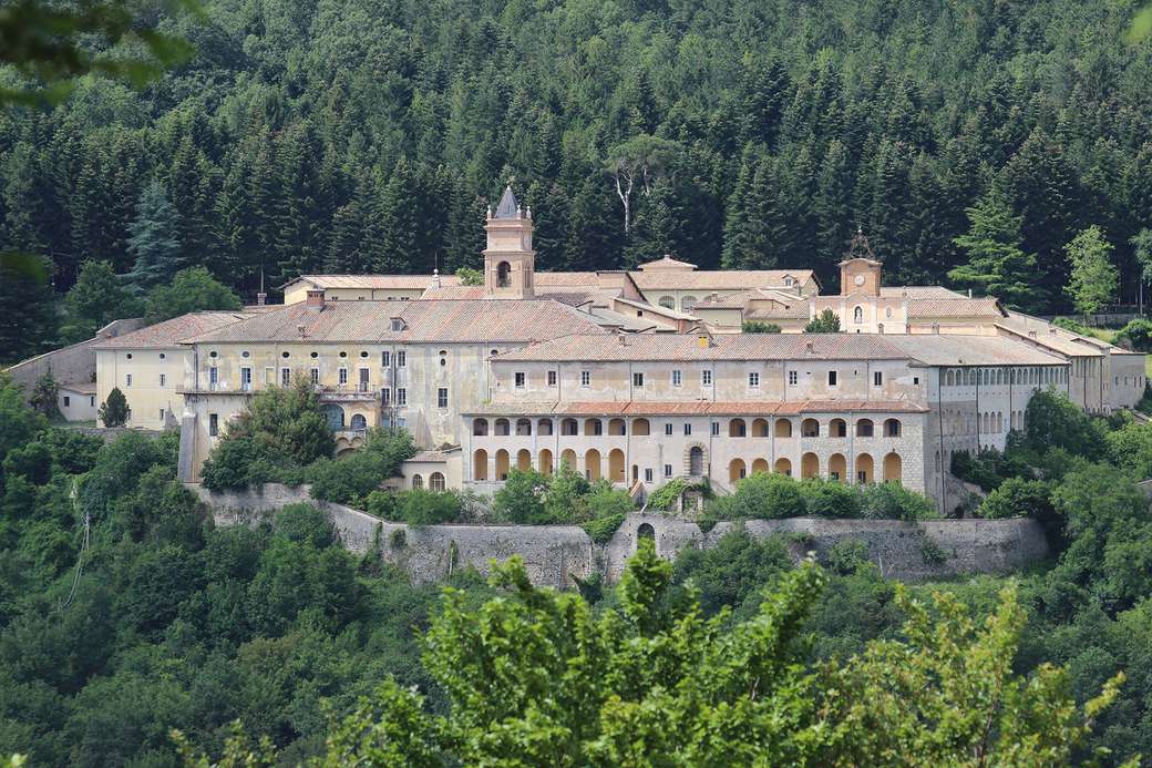 Collepardo Charterhouse Trisulti Marche Region Włochy puzzle online