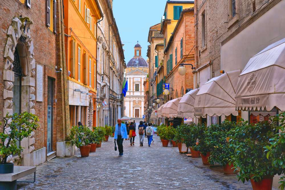 Miasto Macerata w Marche we Włoszech puzzle online