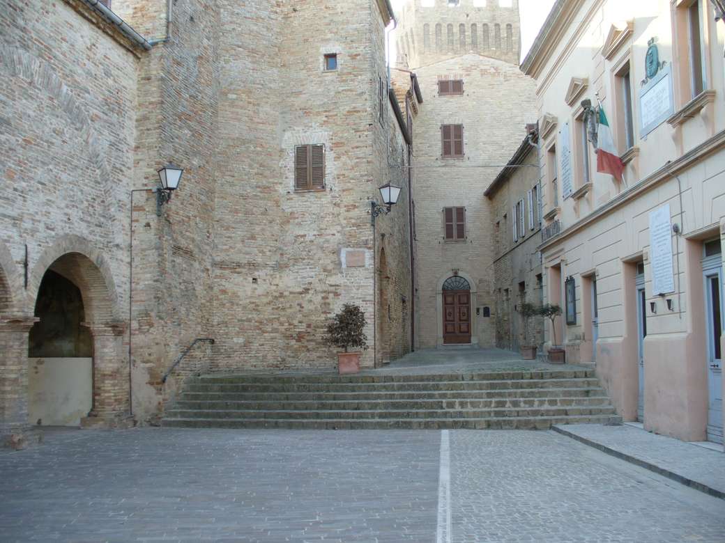 Miasto Moresco w Marche we Włoszech puzzle online