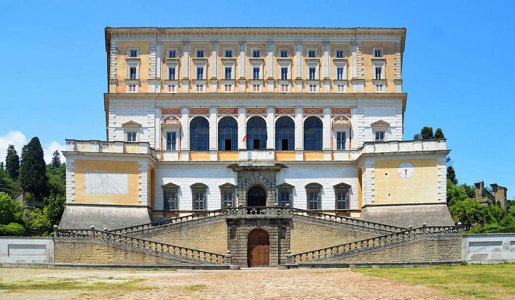 Caprarola Villa Farnese w Marche we Włoszech puzzle online
