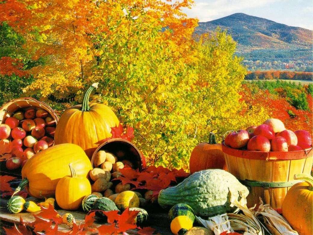 Jesienny krajobraz puzzle online