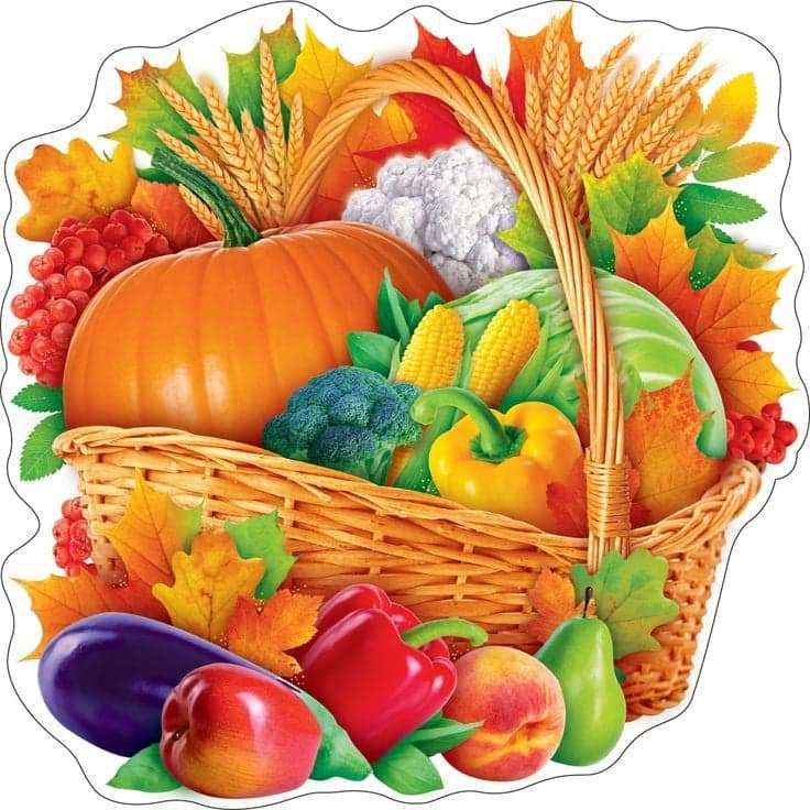 Kosz z jesiennymi warzywami puzzle online