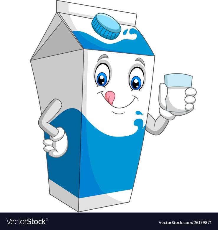 Pij mleko codziennie i o każdej porze puzzle online
