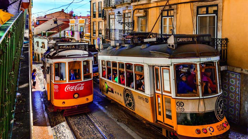 Tranvías en Portugal rompecabezas