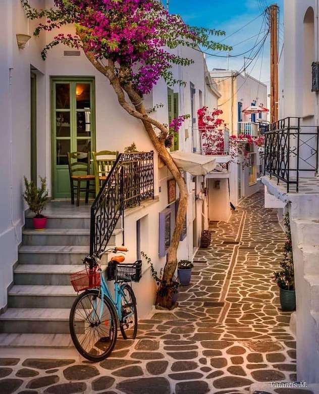 Moja ukochana cudowna Grecja Santorini puzzle online