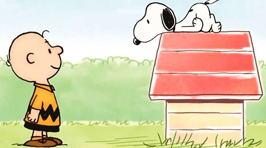 Snoopy i Charlie Brown puzzle online