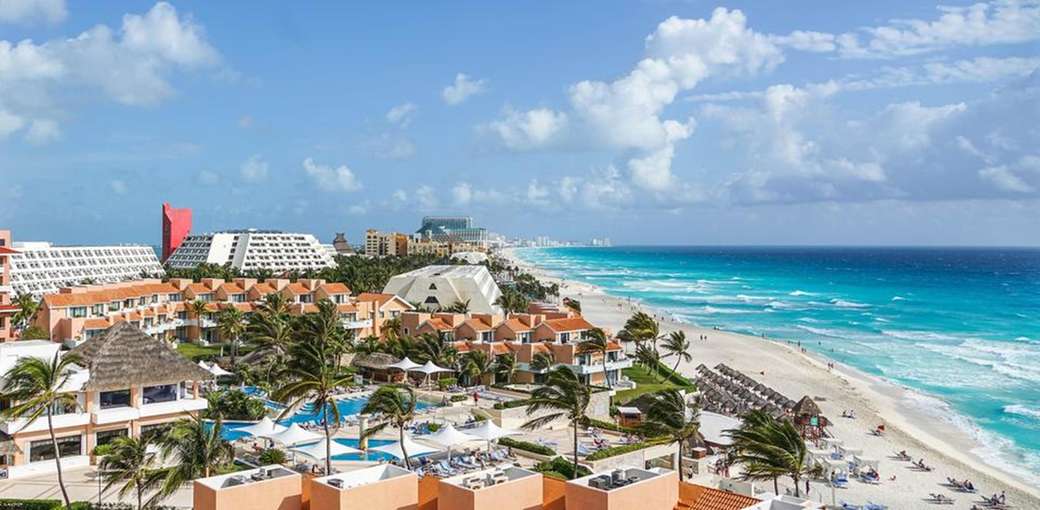plaża w Cancun puzzle online