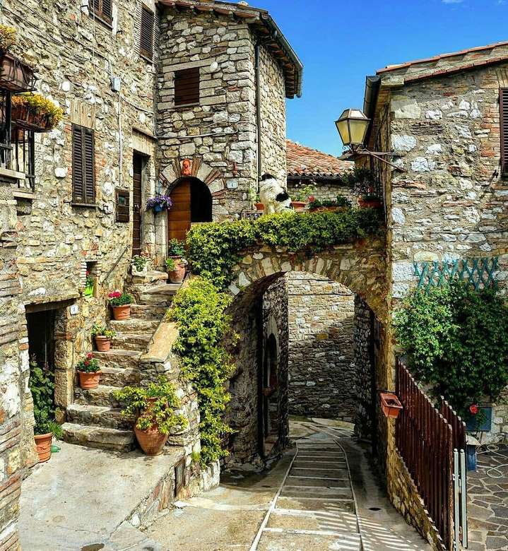 Ceccano Alley Region Lazio Włochy puzzle online