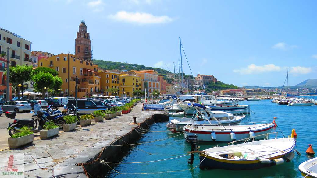 Region portowy Gaeta, Lazio, Włochy puzzle online