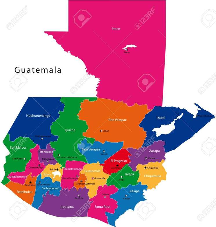 Gwatemala puzzle online
