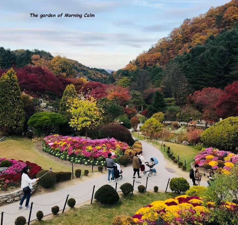Ogród w Korei Południowej puzzle online