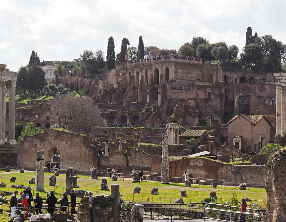 Starożytny Rzym Pałac Tyberiusza puzzle online
